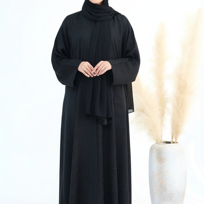 Ensemble Abaya Khimar noir