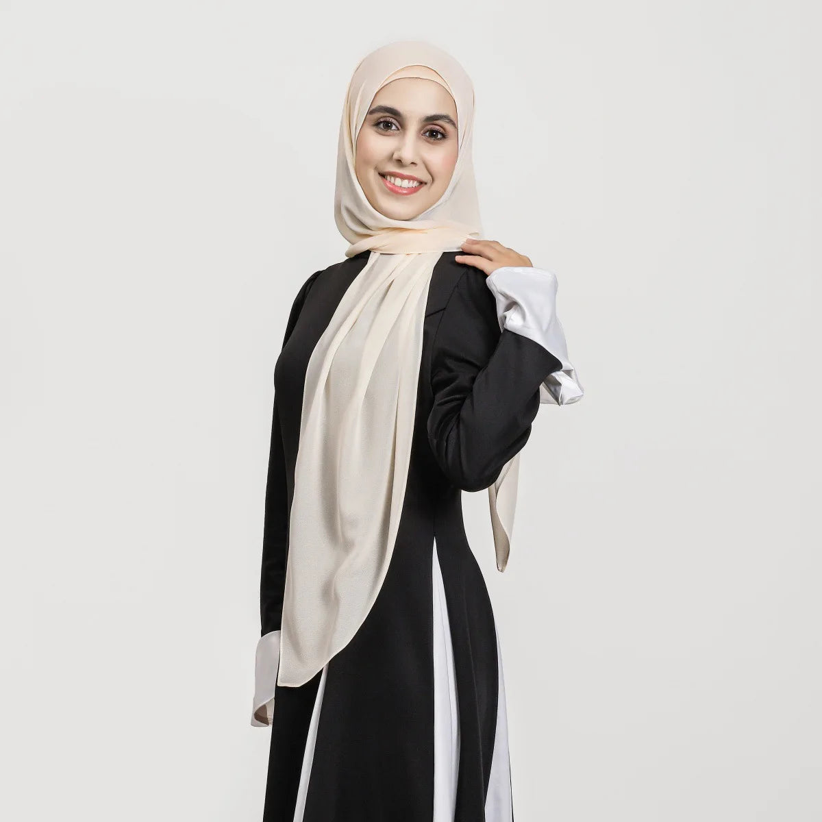 Hijab Aimant | MagnetHijab crème