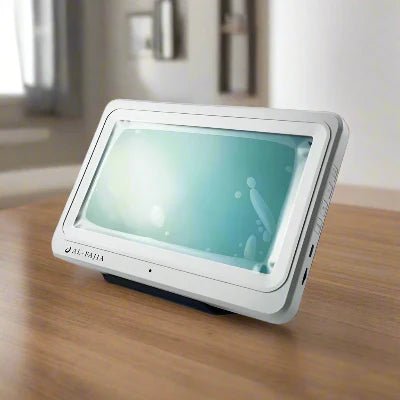 Horloge Priere - AzanClock™ - Blanc Ecran Blanc - Ma Oumma