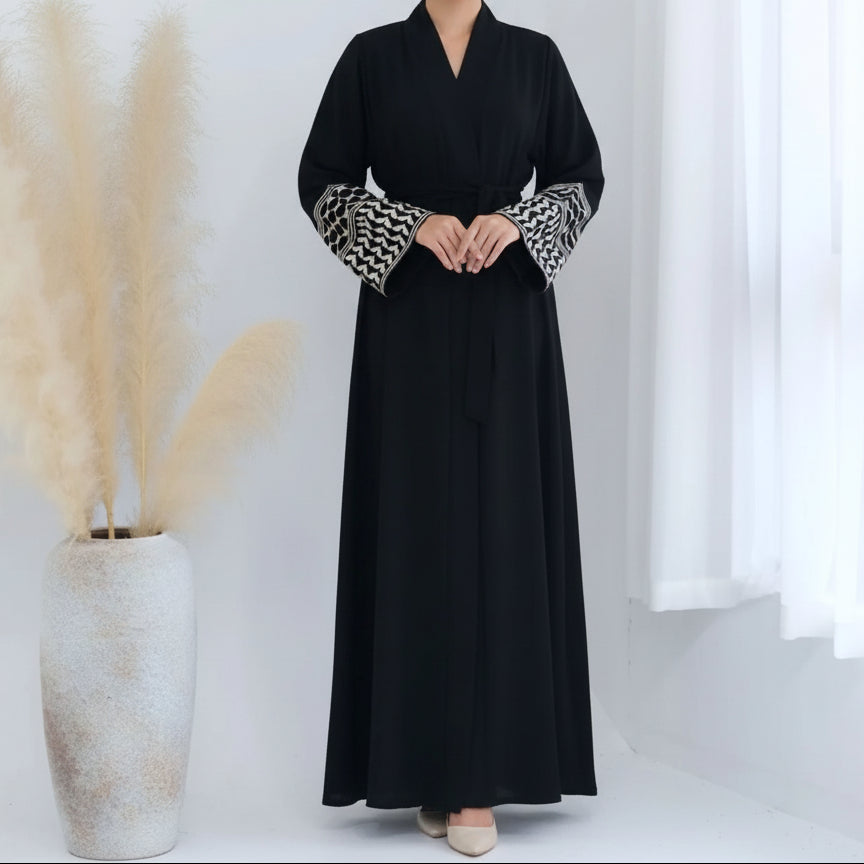 Abaya Kimono | Qodsiya noir