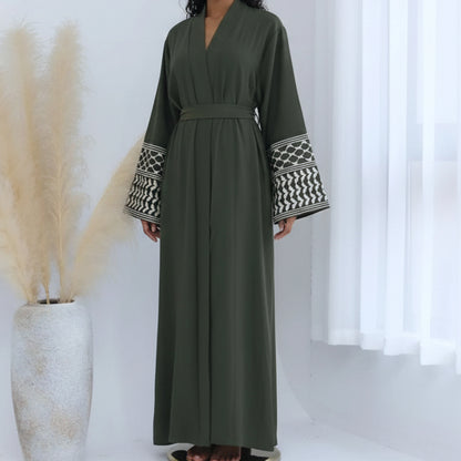 Abaya Kimono | Qodsiya vert
