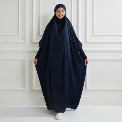 Abaya Papillon | Farasha myrtille