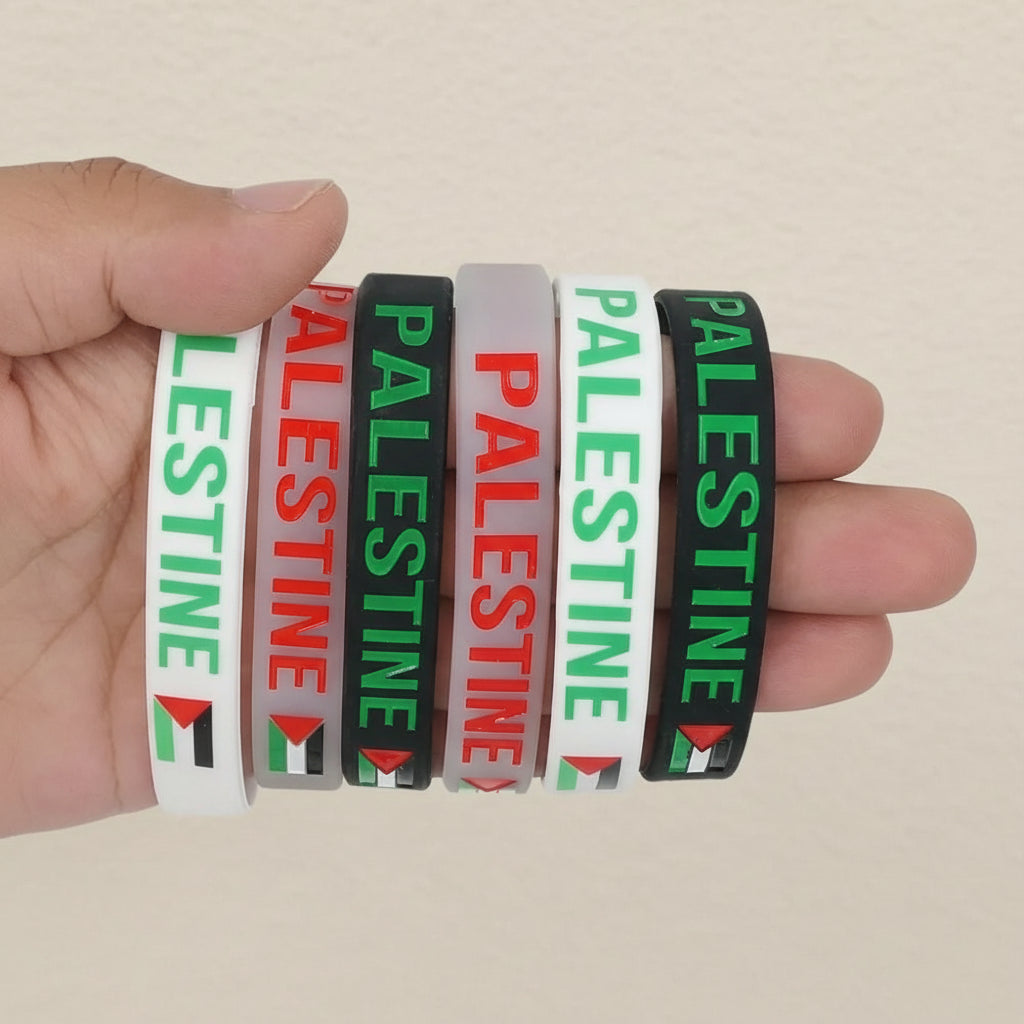 Le Bracelet Palestine | Silicone toutes variantes