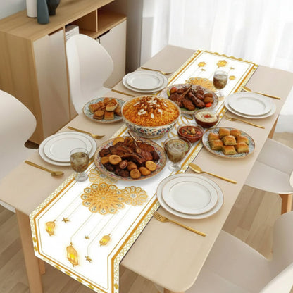 Chemin de table | Ramadan blanc