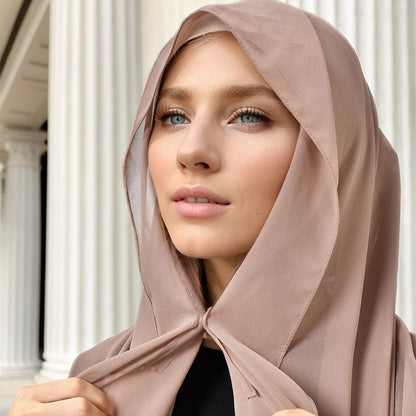 Hijab Aimanté | SnapHijab beige