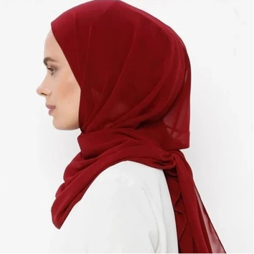 Hijab Instantané | OneStep Hijab rouge