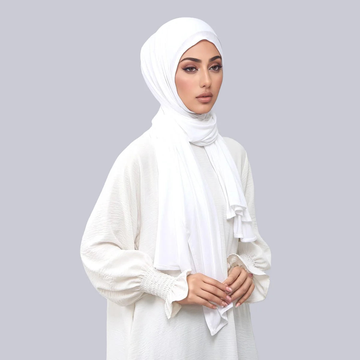 Hijab Instantané | SnapHijab blanc