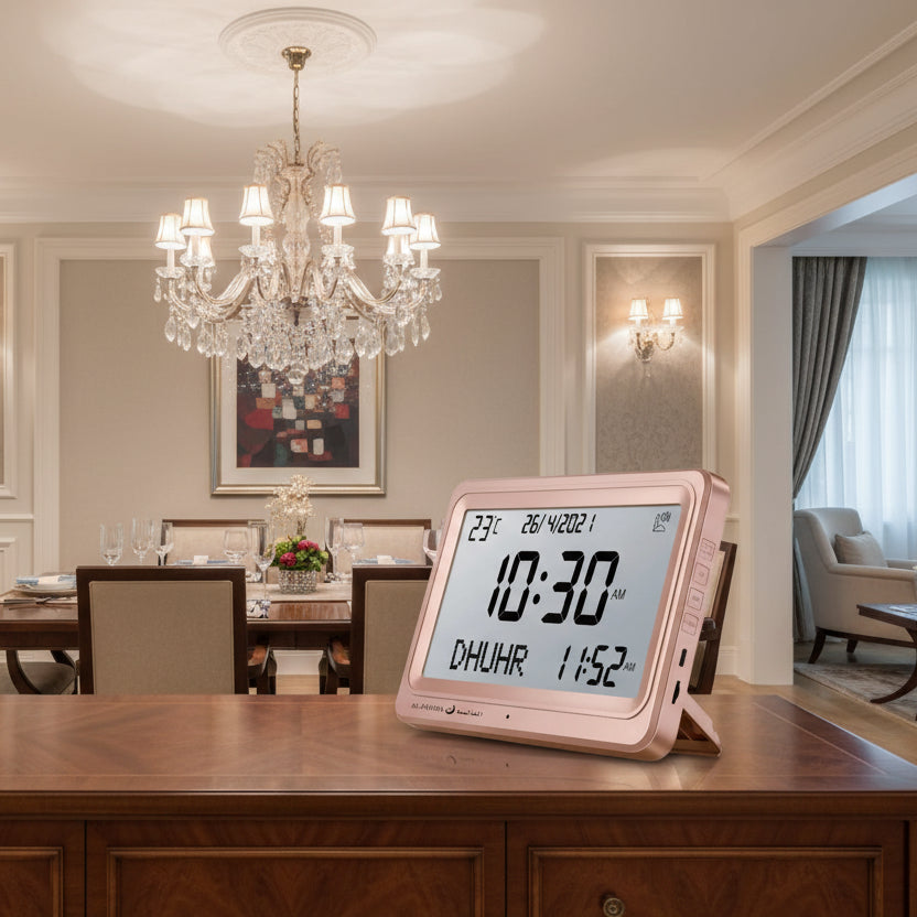 L'Horloge Adhan Moderne | AdhanO'Clock