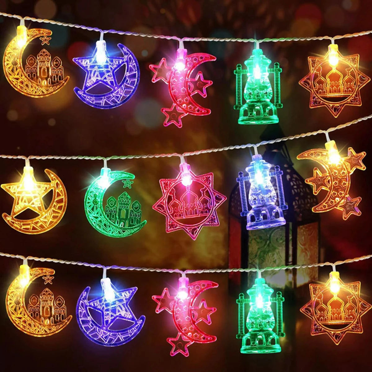 La Guirlande Ramadan multicouleur