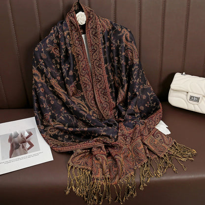 le Khimar | Châle chocolat