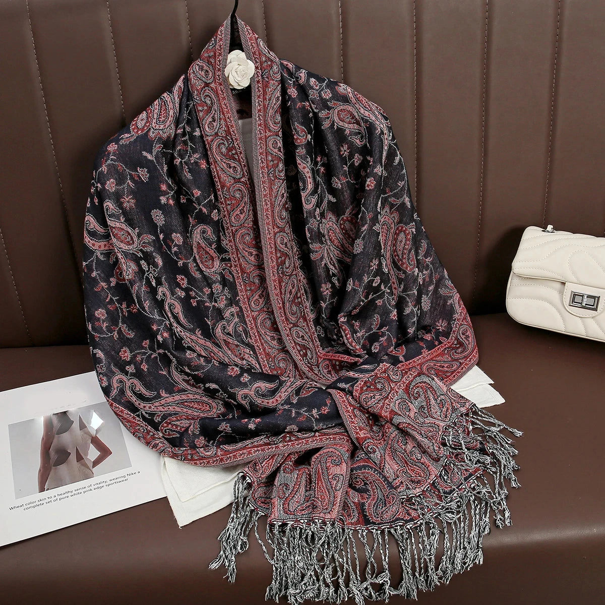 Le Khimar | Châle prune