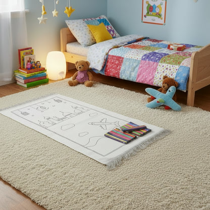 Le Tapis de priere enfant | Coloriage ville