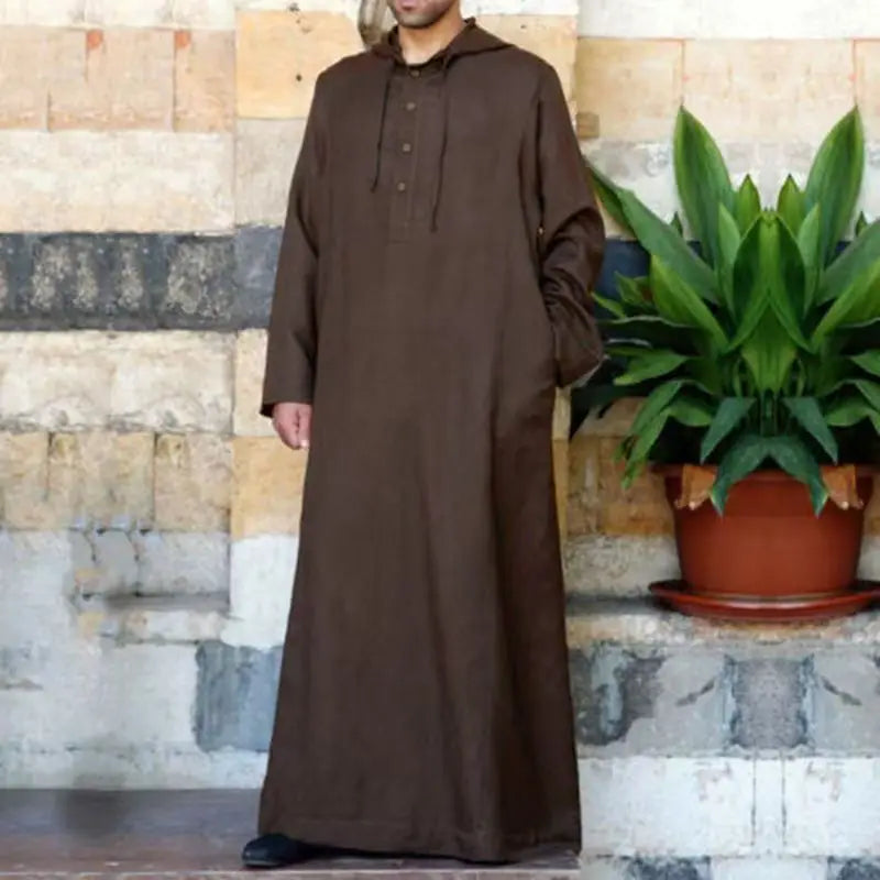 Qamis | Falah marron