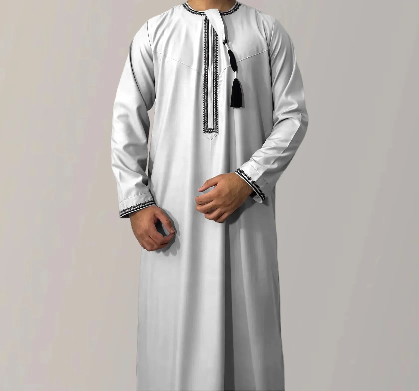 Qamis pour homme | Ahmed blanc