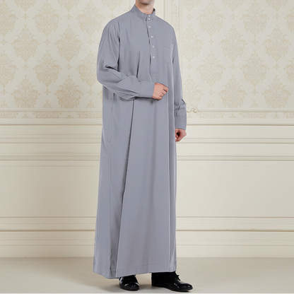 Qamis pour homme | Imran gris