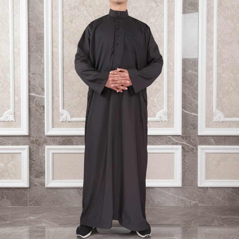 Qamis pour homme | Imran noir