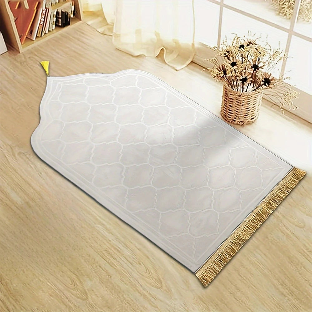 TAPIS DE PRIERE | Prayer Mat blanc