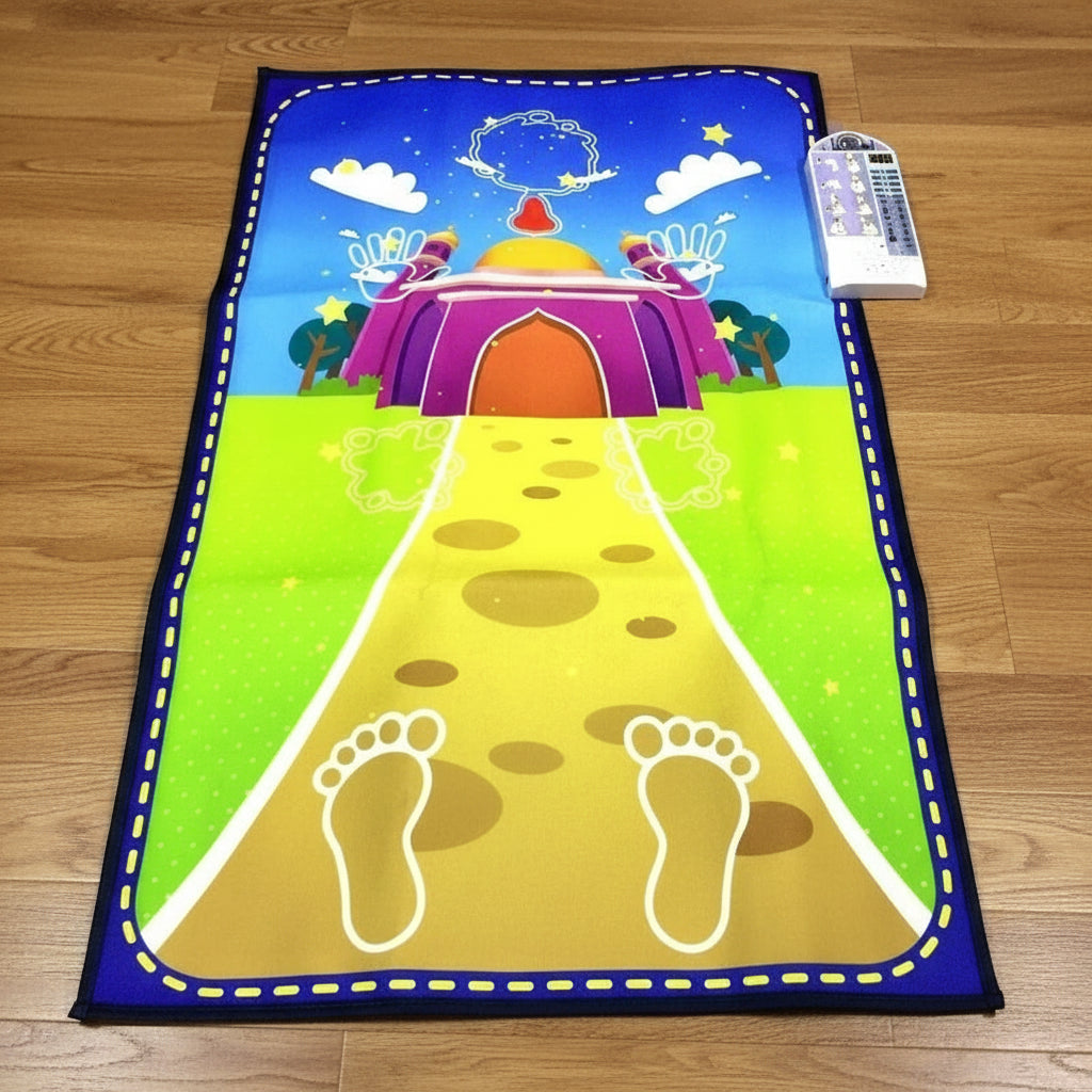 Tapis de Priere Interactif | EasySalat vert boustan