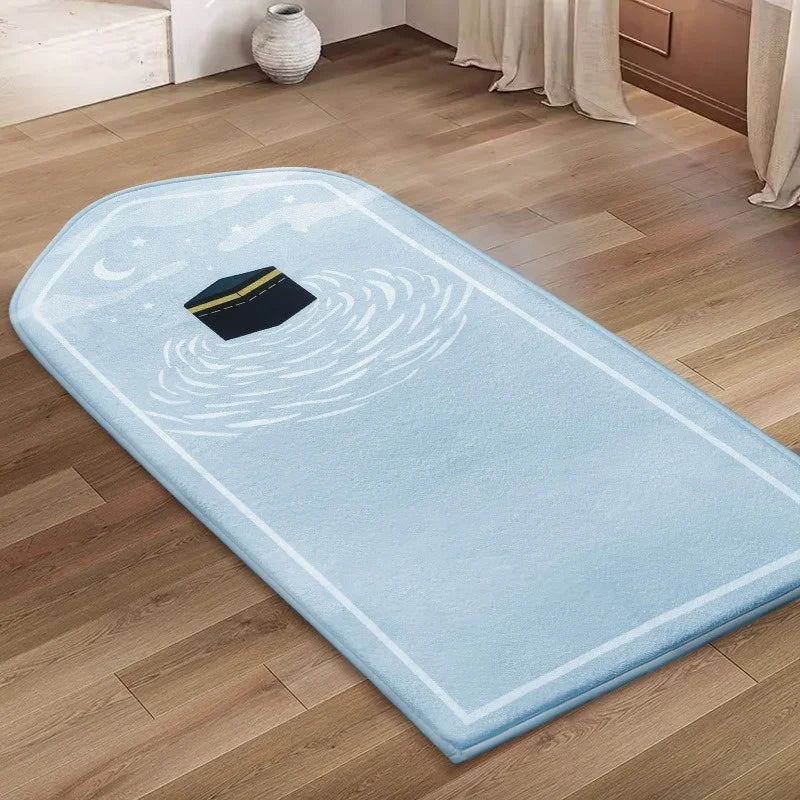 Tapis de priere | Kaaba bleu