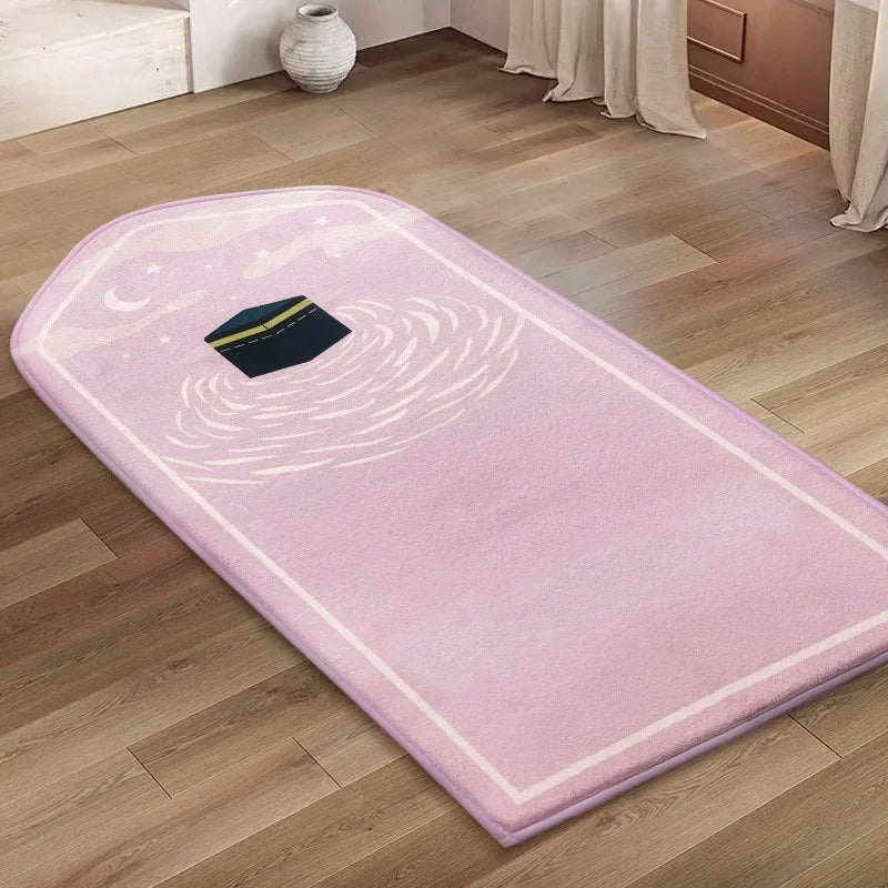 Tapis de priere | Kaaba rose