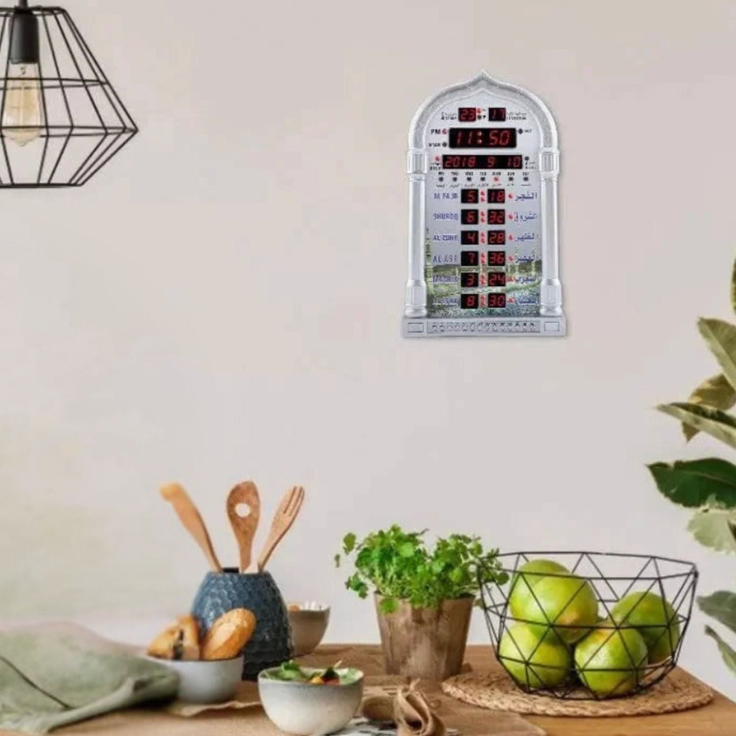 L'adhan clock saura comment égayer votre foi et votre chez-vous