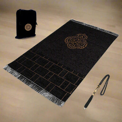 Le coffret tapis de priere noir