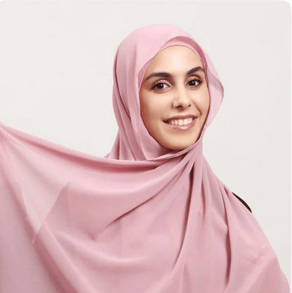 le hijab aimant rose