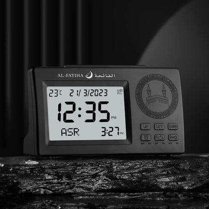 Grâce à l'Horloge Adhan, suivez les deux calendriers en un seul coup d’œil.
