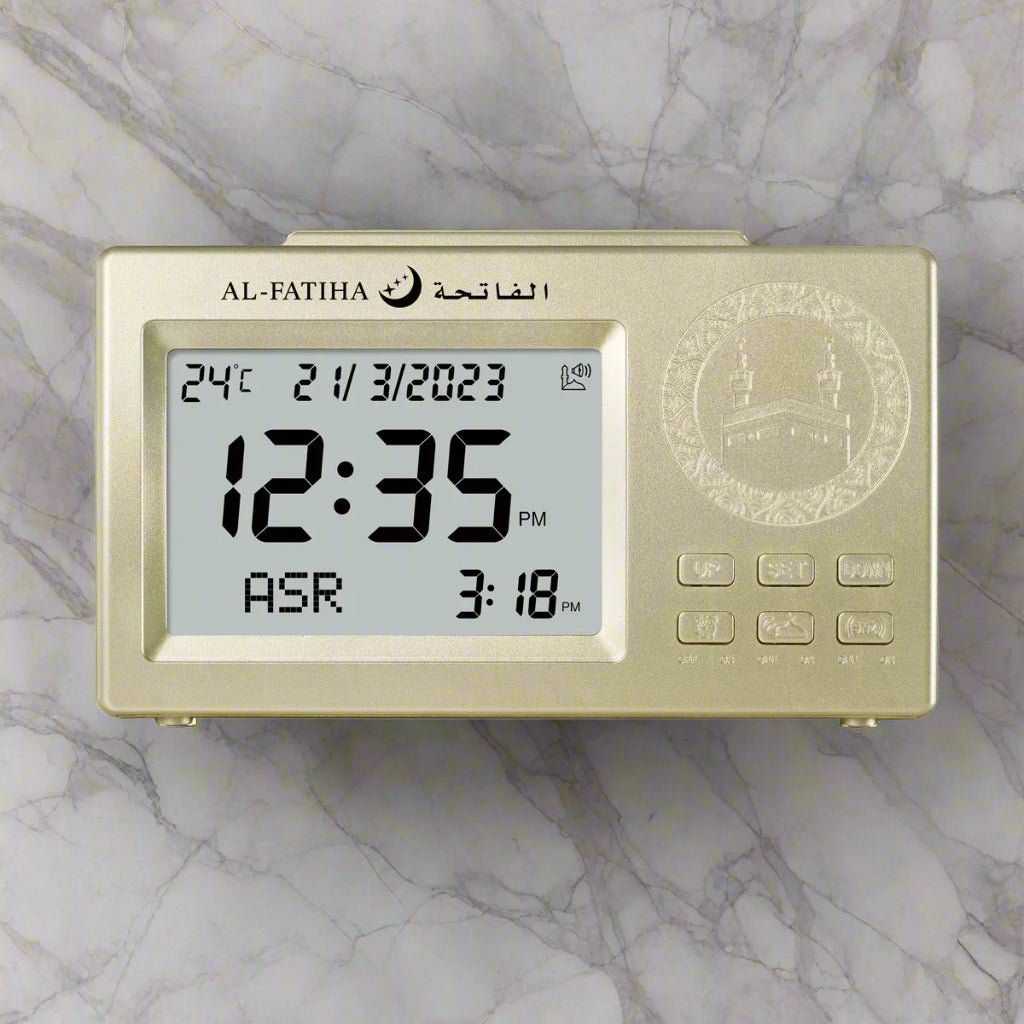 Disponible dans plus de 6500 villes, l'Horloge Adhan aura à coup sur la vôtre