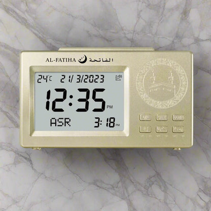 Disponible dans plus de 6500 villes, l'Horloge Adhan aura à coup sur la vôtre