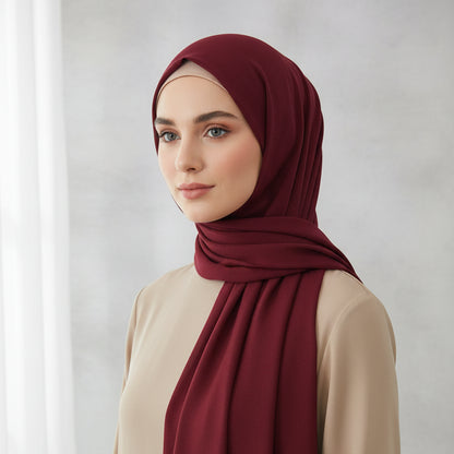le khimar rouge
