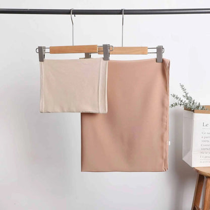 le khimar | ensemble pastel saumon