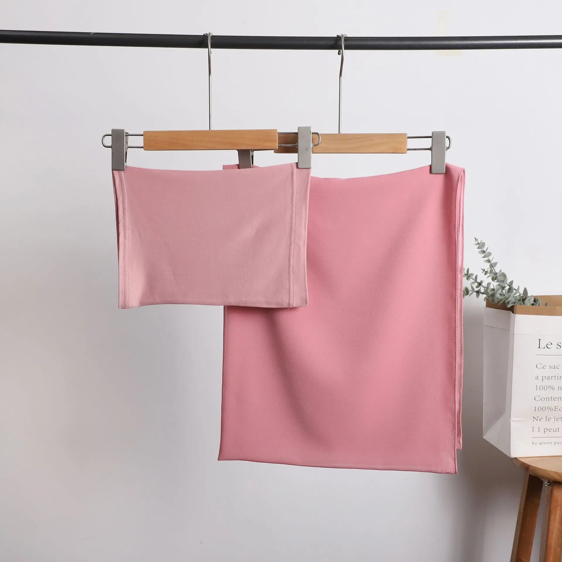 le khimar | ensemble pastel rose pastel
