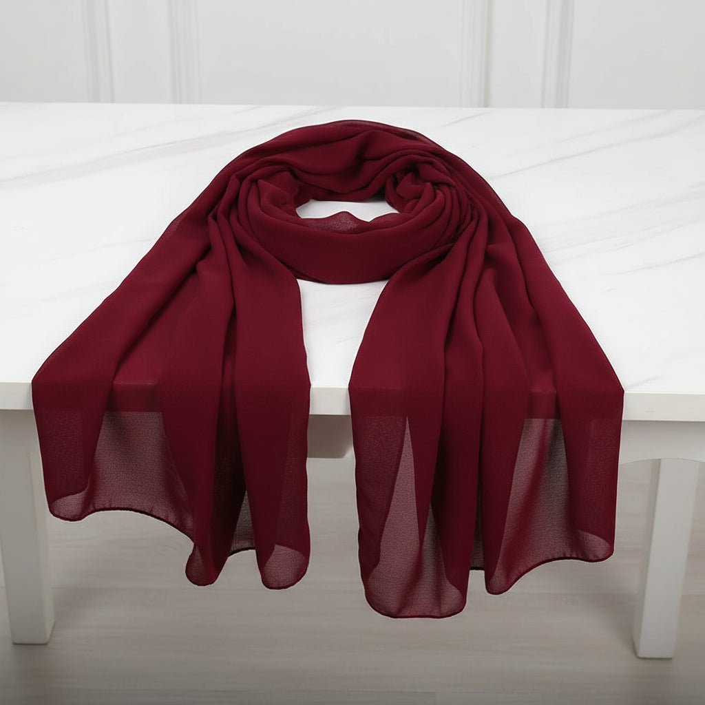 le khimar jersey bordeau