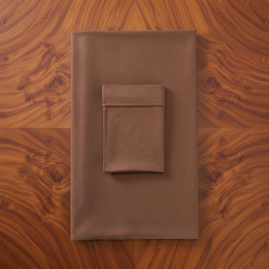 Voici le khimar jersey marron