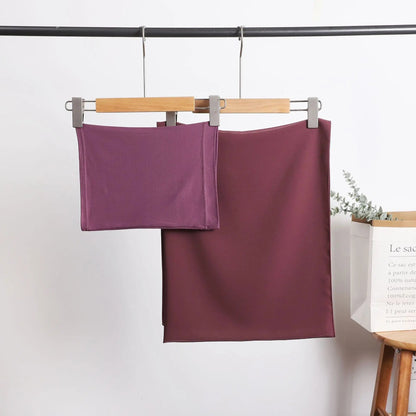 le khimar | set khimar + bonnet prune