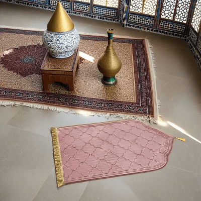 Tapis de priere - PrayerMat™ - Rose - Ma Oumma